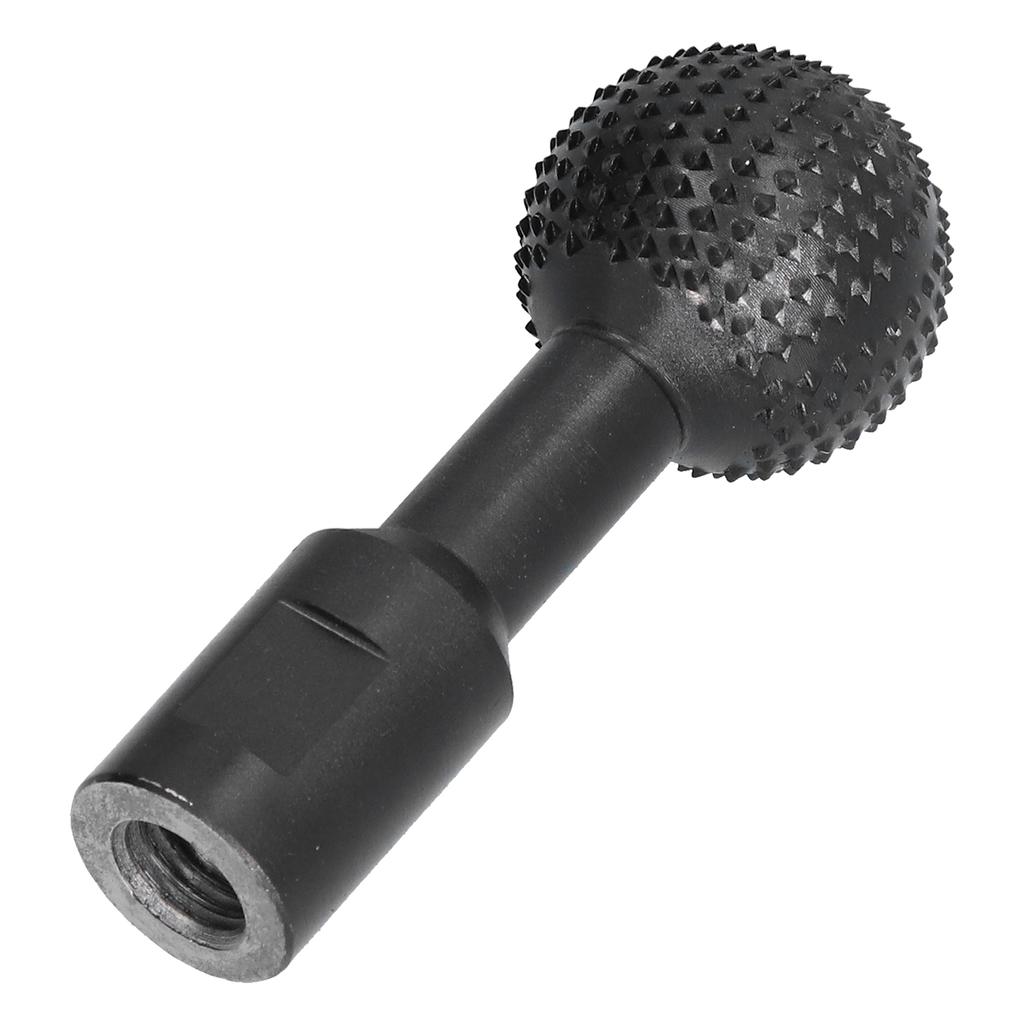 Sphere Rotary Burr Carbon Steel Woodworking Attachment for Polishing Engraving 58?11in