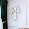 Miniso Vintage Cross Ornament Retro Carving Cross Decoration Home Living Room Bedroom Wall Decoration Gift