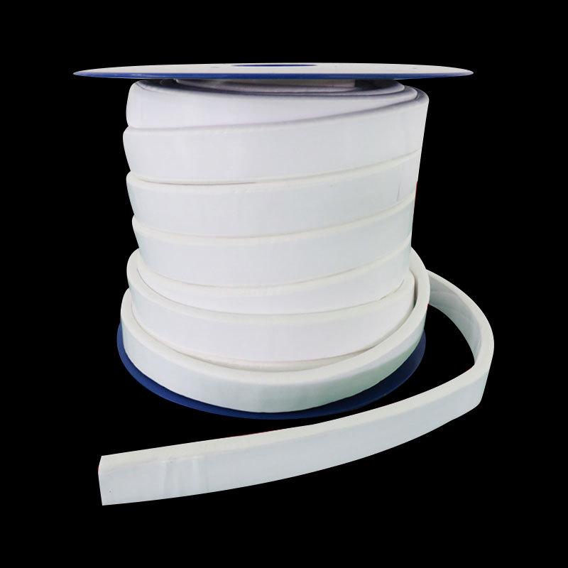 Термостойкая самоклеящаяся эластичная уплотнительная лента из ПТФЭ