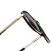 H6002 1pc PC Full-Rim Squared Frame for Women Korean Style Driving Europe and America Trend Retro Sunglasses