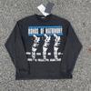 Unisex Vintage American Style Graphic Long Sleeve T-Shirt Loose Fit Streetwear Print Tee Fall