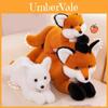 Adorable Fox Plush Pillow For Sofa And Bed Decorative Cushion Soft Stuffed Toy