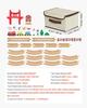 Wooden Train Set, 39PCS, Wood Train Track with Magnetic Trains and Railway Accessories, Compatible with Major Brands, Small Town, Christmas Birthday
