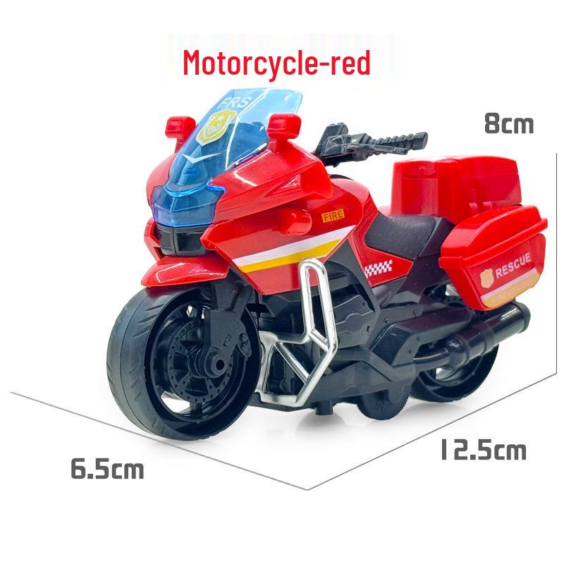 Kids' Inertial Excavator Toy Car: Off-Road Vehicle for Boys, Perfect for Small Gifts and Night Markets