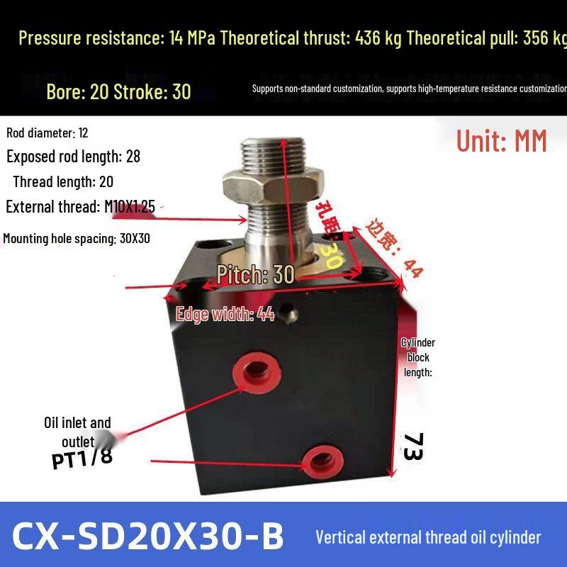 Hydraulic Vertical External Thread Square Die