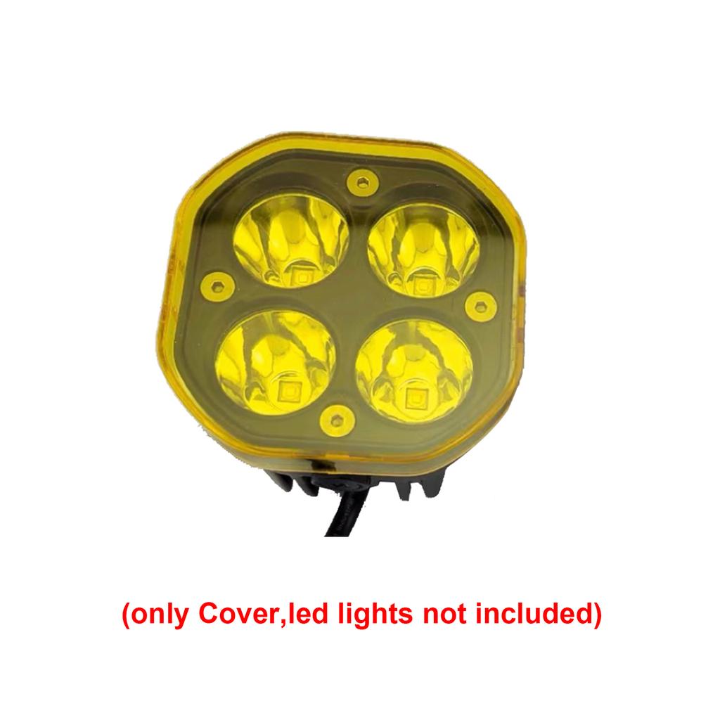 3 inch/4 inch Led Work Light Cover Dustproof Protector Cube Pods Cover /9inch Round Driving Light Lens Cover For Offroad ATV SUV
