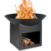 Metal Garden Fire Pit 56 Cm