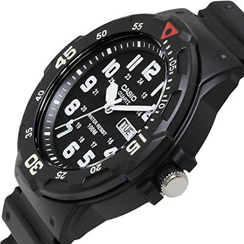 Casio Men's Analog Diver's Watch MRW-200H-1B with Urethane Strap [Parallel Import]