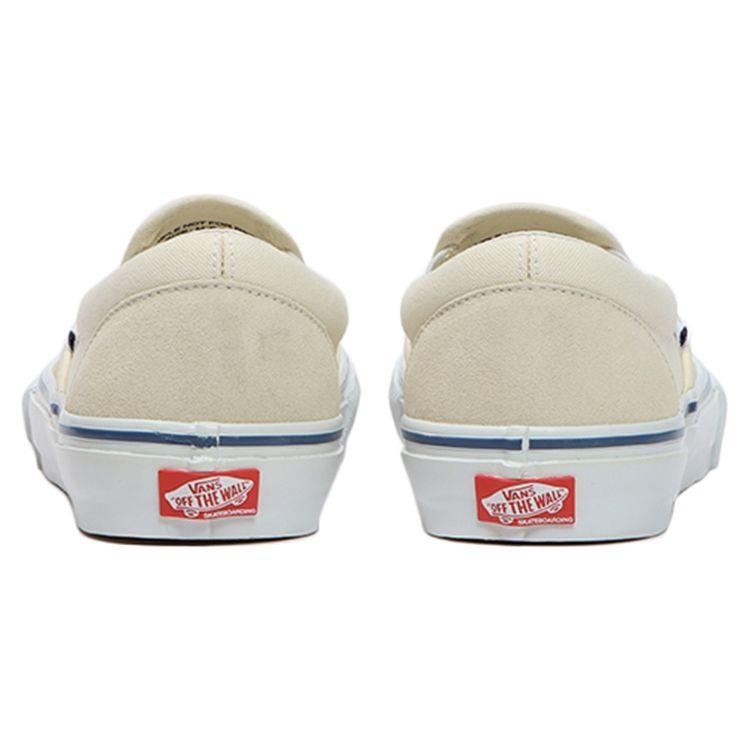 Vans Skate Slip-On Schachbrettmuster - Off White Unisex-Sneaker VN0A5FCAOFW