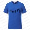 Fashion T-Shirts Male Tshirts Men Summer Tee Shirt Women Basketball Evolution Top Tees Casual Fashion Boy Brand Tee Clothing