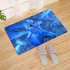 1pc Frozen Pattern Area Rug Soft Flannel Floor Mat for Living Room,Office,Bedroom and Carpet
