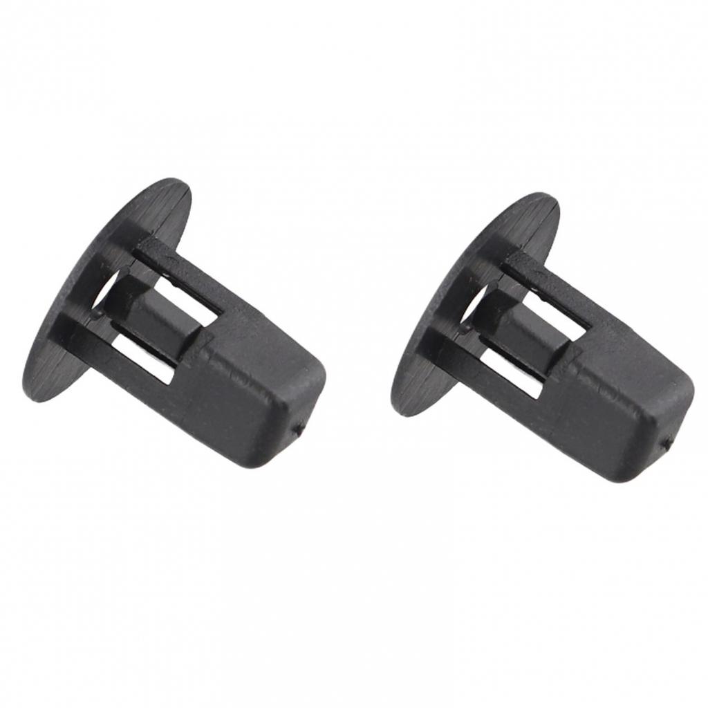 50pcs Car Fender Liner Clip Screw Grommet Clamp Auto Fasteners-Set Black