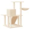 Scratching Post with Sisal Scratching Posts Cream 82 Cm