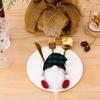 3/6pcs Christmas Decorations Tableware Holder Bag Gnome Tableware Fork Knife