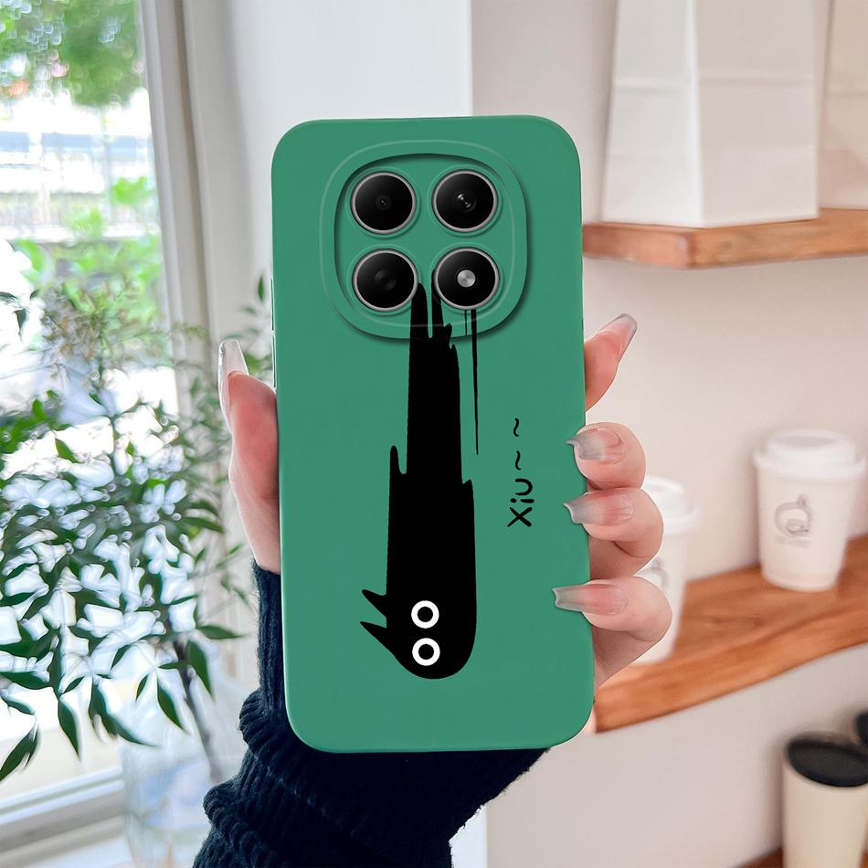 For Poco M8 Pro Case Cute Design Shockproof Phone Protector Soft Liquid Silicone High Quality Back Cover For Poco M 8 M8Pro Capa