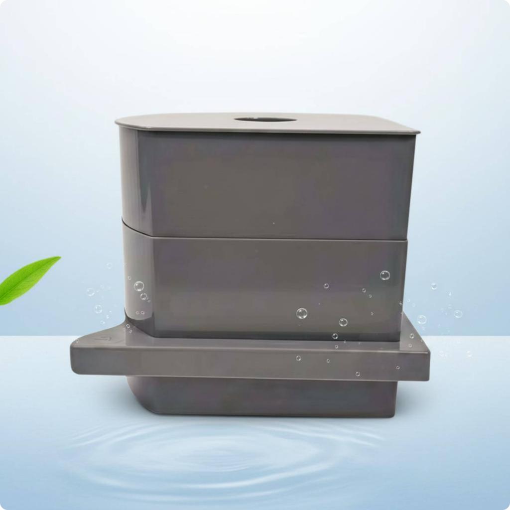 Corner Filter Box Space-Saving Design Waterfall Filter Box Pet Care Safe and Long-Lasting for Aquatic Pets Aquarium