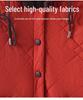 Elegant Hooded Cotton Jacket for Moms - Thick, Fashionable Fall & Winter Outerwear for Middle-Aged and Elderly