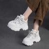 Fashion 2025 Winter New Luxury Height Increasing Sneakers Casual Fashionable Sports  Shoes Comfortable Women's Shoes