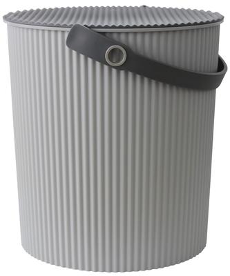 Yawata Kasei Allzweck-Eimer Natural Luxe 20L mit Deckel, Luxe Grau, LL, Hergestellt in Japan (Produktcode: 234890)