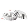 50pcs Egg Baking Cups Reusable Tinplate Non-Stick Cupcake Muffin Cookie Pudding Mold Lined Mould