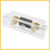 1 Set Car Audio 0 4 8 Gauge Inline ANL Fuse Holder Clear Transparent Fuse Block with 2pcs 175A Fuse Auto Replacement Parts