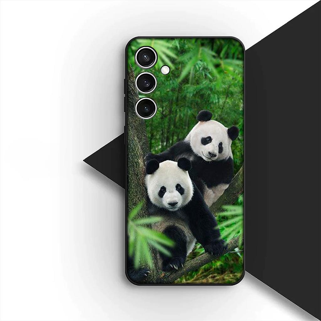 Lovely Panda Cute Silicone Cover for Xiaomi Redmi Note 12 11 10 Pro 10A 10C 12C 13C Note12 12Pro Coque Phone Case