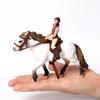 Toy Horses Equestrian Rider Horse Playset Farm Animals Action Figure Animal Figurines Plastic Models Children Toys Kids Gifts