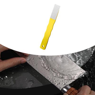 Outil d'ouverture à lame de couteau Pierre à aiguiser Lime 220 grains pour Chasse Tondeuse Hachette Hache