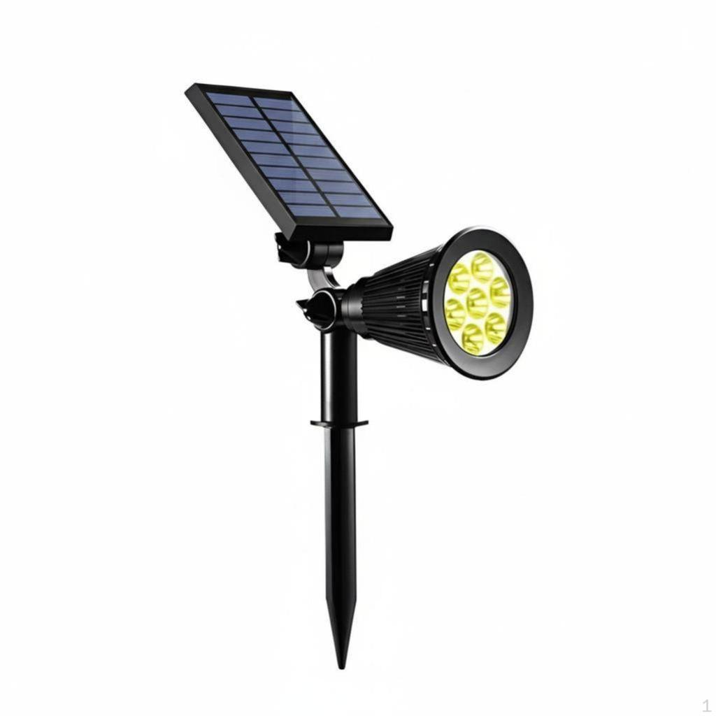Solar Outdoor Lights, Ultra Bright LED Landscape Garden Lighting, Waterproof, Ground Stake, Yard,