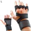 Übung Halbfinger-Handschuh Hantel Verschleißfester Yoga-Handschuh Instrumententraining Fitness Rutschfester Schutz
