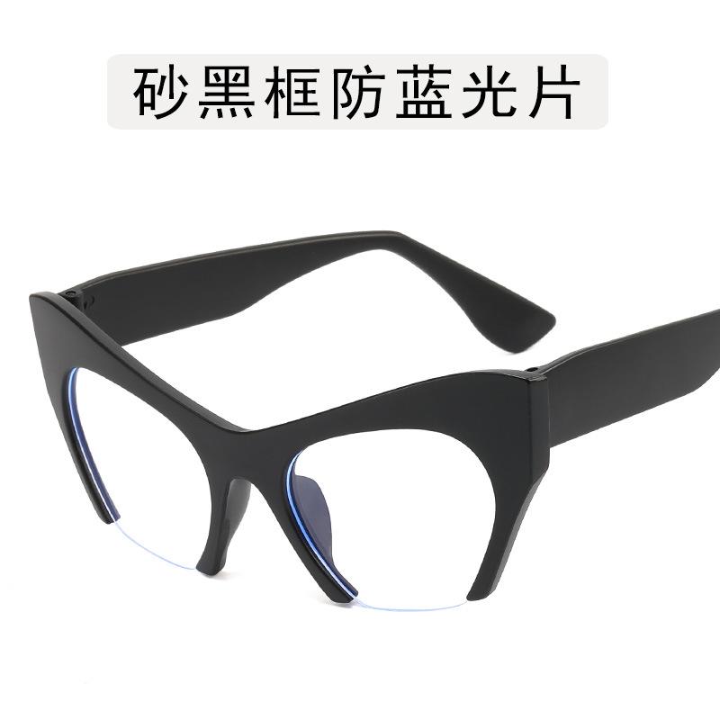 European American Style Women Glasses Frame Cat Eye Shape Blue Light Blocking Woman Glasses High Quality Glasses Women