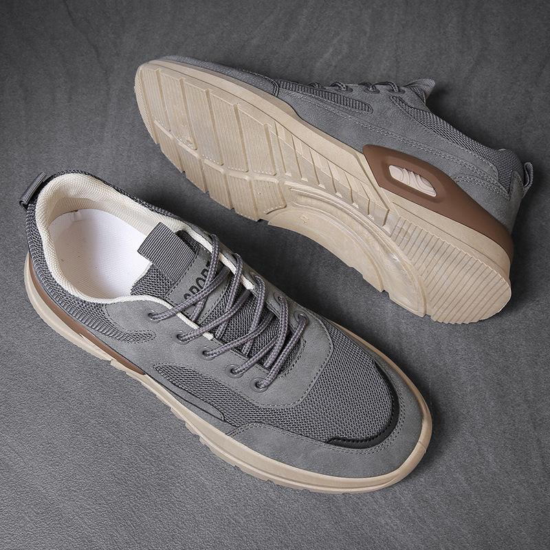 Spring Breathable Retro Men's Shoes New Sports Running Shoes Mesh Casual Shoes Simple Dad Mesh Shoes Student Tide Shoes