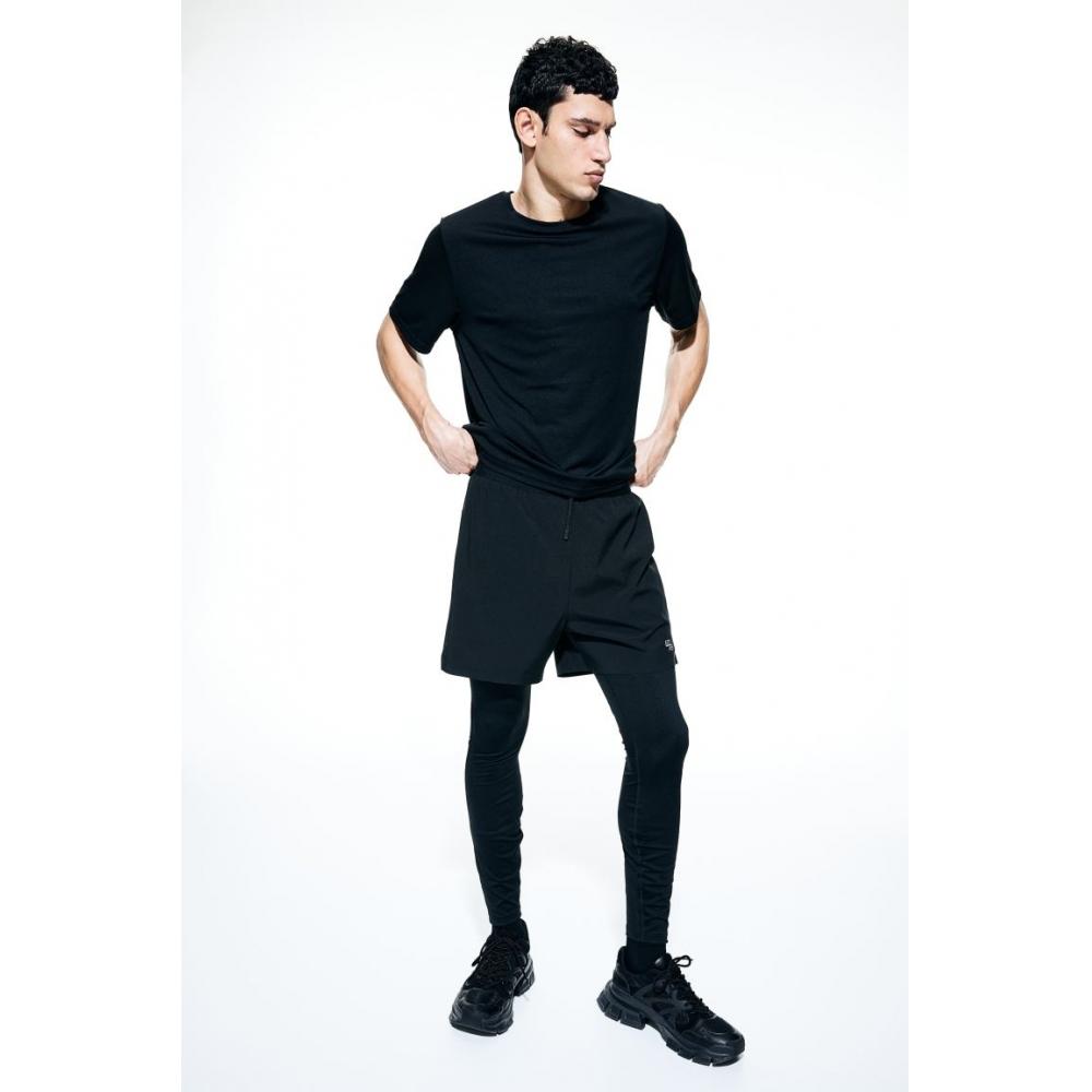 H M dryMove Sport Top Black