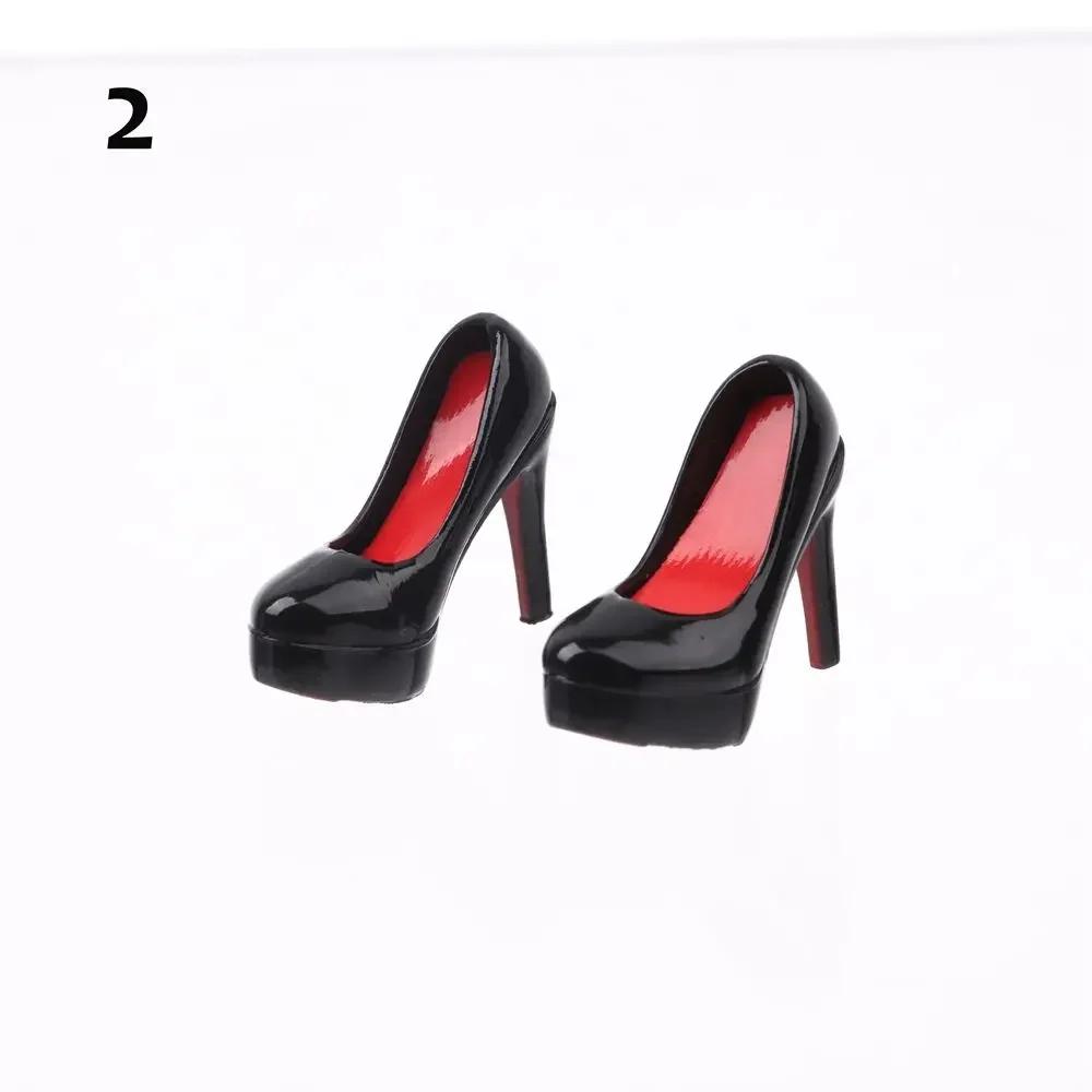 Miniature Shoes Heels For 30cm Dolls Clothes Accessories Doll Daily Wear Fashion Doll Shoes Sneakers Cool Boots Kids Toys