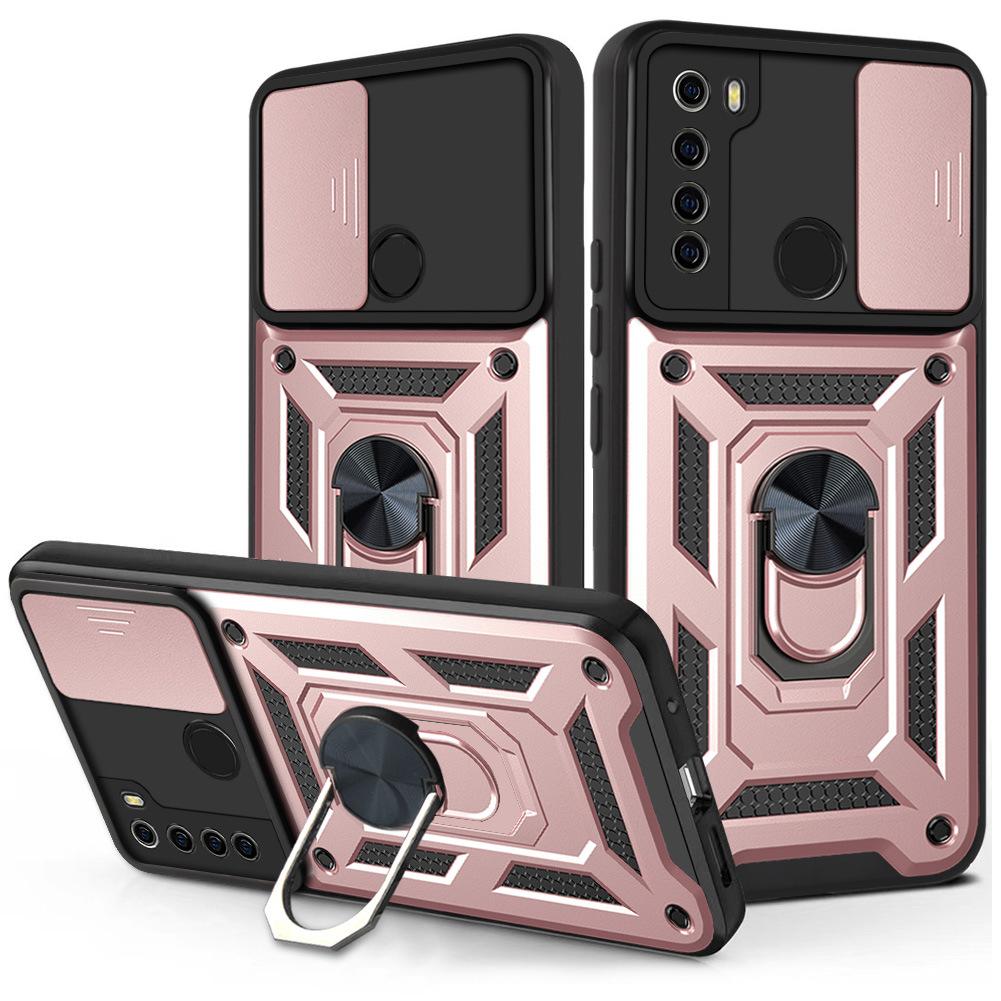 for Xiaomi Redmi Note 8 Armor Shockproof Case for Redmi Note 8 Pro Note8 2021 Camera Lens Protective Car Holder Ring Case Cover