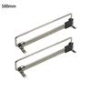 2Pcs Telescopic Clothes Rods Retractable Pull-Out Hanger For Clothes Retractable Top Mount Wardrobe Rail Coat Racks Closet Rod