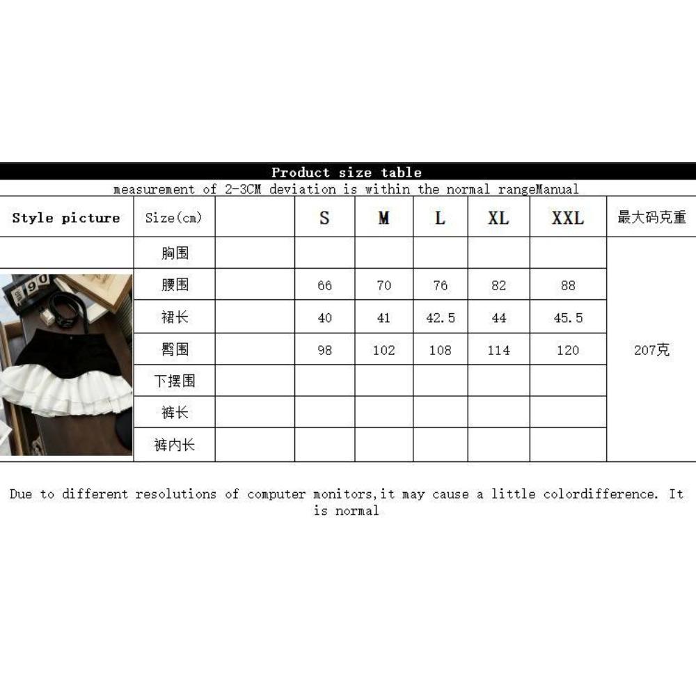 Women's Elastic Waist Color Block Mini Skirt A Line Tiered Skirt Elegant Ruffle Layered Cake Skirt