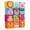 12 Pcs Baby Blocks Stacking Building Toys Educational Animal Stacking Blocks Toy Developmental Plays