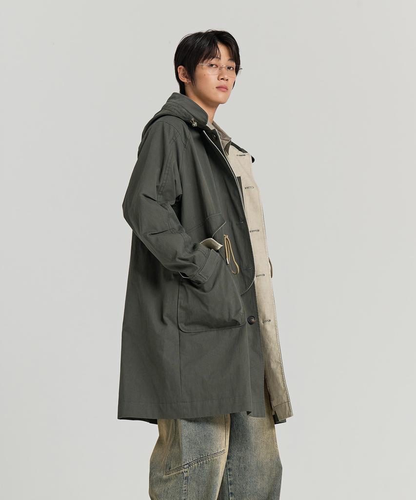 Nontype Hooded Mil Parka (Vintage Green)
