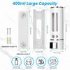 Liquid Soap Dispenser 400ml Wall Mounted Refillable for Bathroom Kitchen Hotel Shower Gel Lotion Pump for Toilet Bathroom Hotel