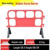 Plastic Mobile Barrier: Temporary Anti-Collision Fence for Construction and Safety Use