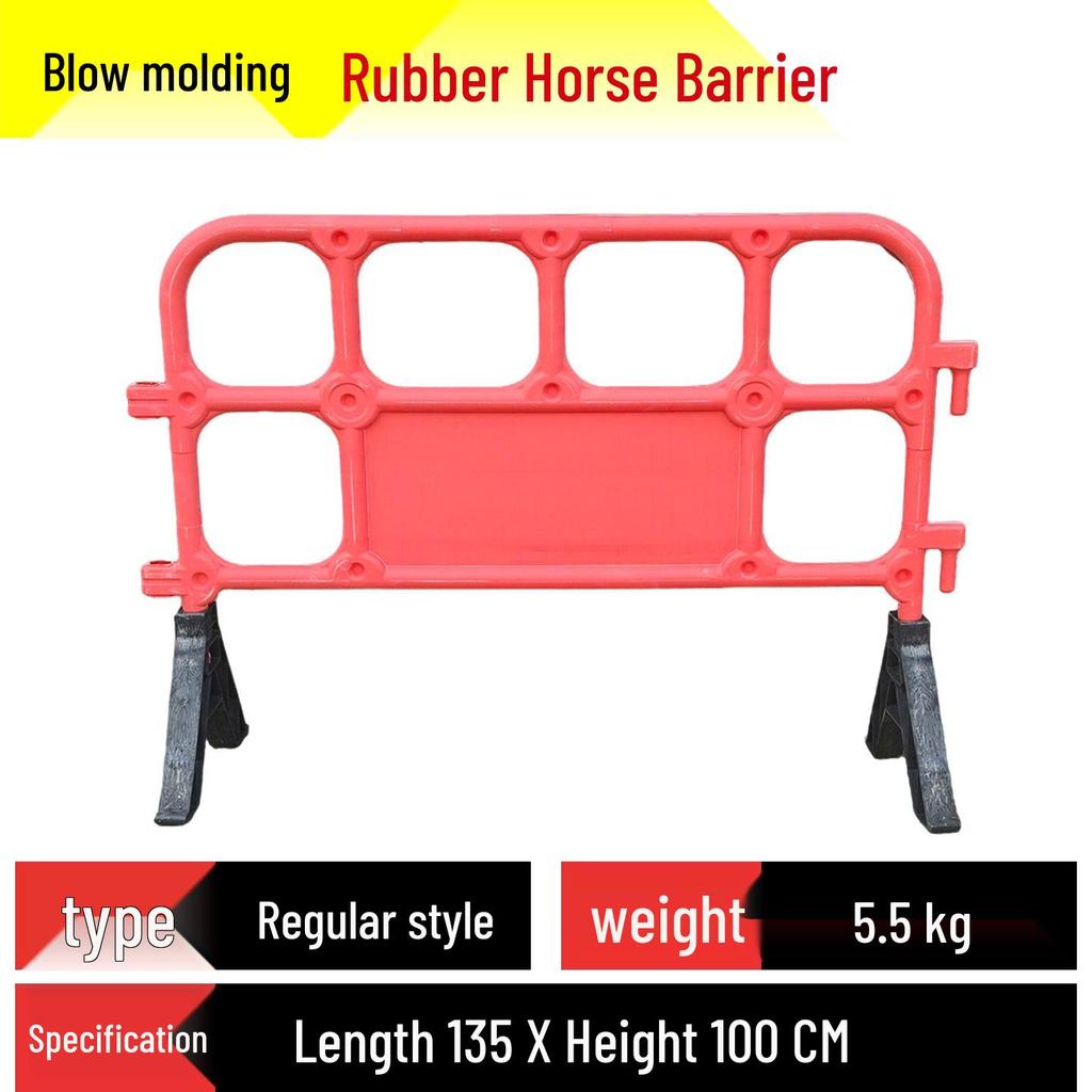 Plastic Mobile Barrier: Temporary Anti-Collision Fence for Construction and Safety Use
