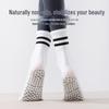 Women's Non-Slip Five-Finger Mid-Calf Yoga, Pilates, & Fitness Compression Socks