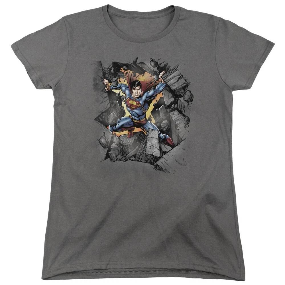 Superman  Break On Through  Women s T-Shirt 2XL