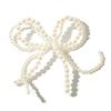 High-Shine Pearl Butterfly Beaded Bow Shoe Buckle - Fashionable and Versatile Shoe Accessory