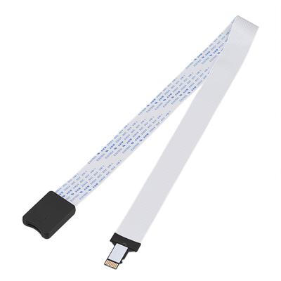 New   Memory Card Slot To TF Card Extender Cable with Case Extension Linker(48cm)
