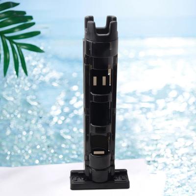 Plastic Fishing Box Holder Detachable Fishing Box Rod Display Bracket Adjustable Portable Snap Design Outdoor Accessories