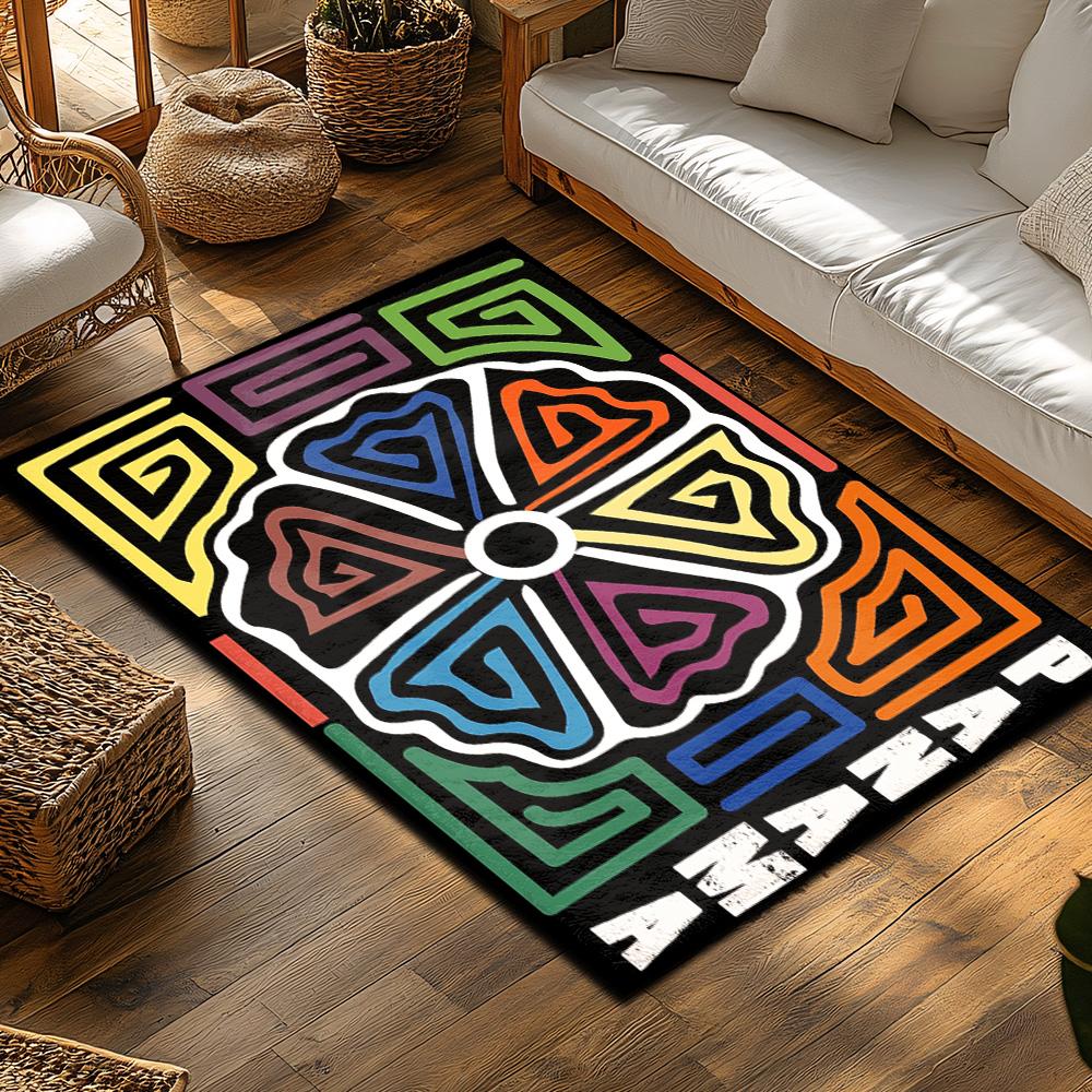 Unique Pattern Floor Mat Doormat Washable Home Decor Entrance Rug Non Slip Modern Abstract Art Carpet Living Room Kitchen Mat