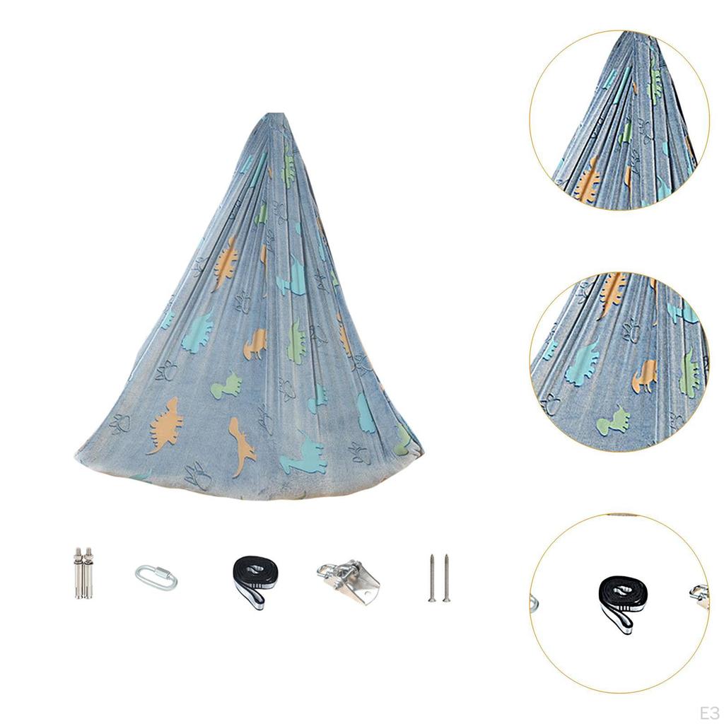 Yoga Hammock Ceiling Mount Starter Kit for Home Indoor Antigravity