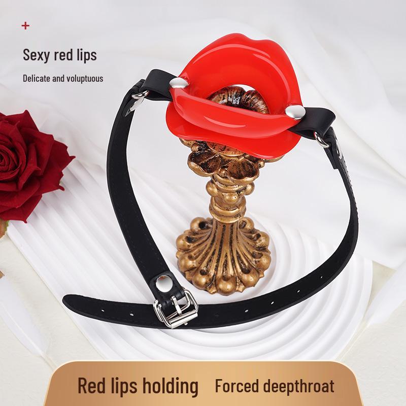 Adult Silicone Gag Ring for Female Slave Oral Training and SM Play